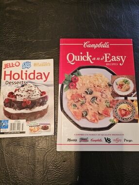 2/25$ Campbell's Quick and Easy Recipes Cookbook And JELLO Desserts